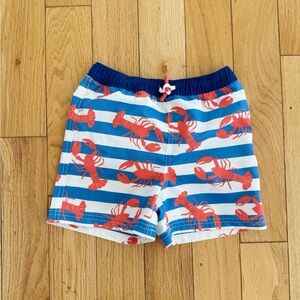 Boden Boys Lobster Swim Trunks